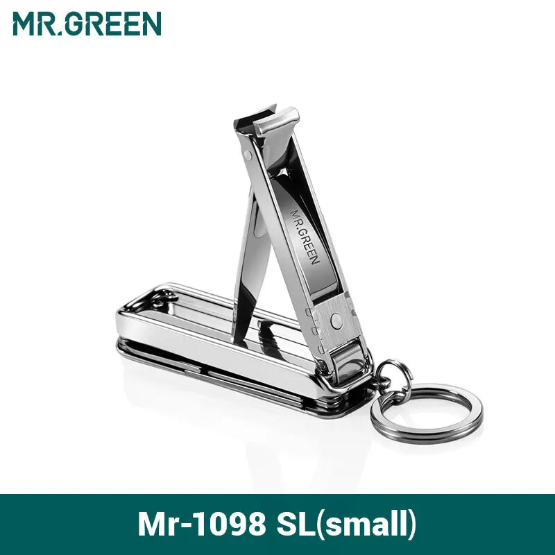 MR.GREEN Multifunctional Nail Clippers Six Functions Nail Files Bottle Opener Small Scissor Nail Cutter Stainless Steel